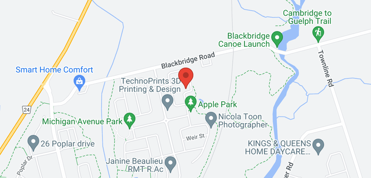 map of 59 APPLE DR